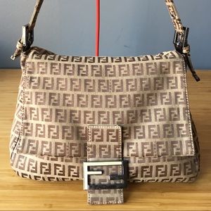 *SOLD* Fendi Zucca Mama Baguette